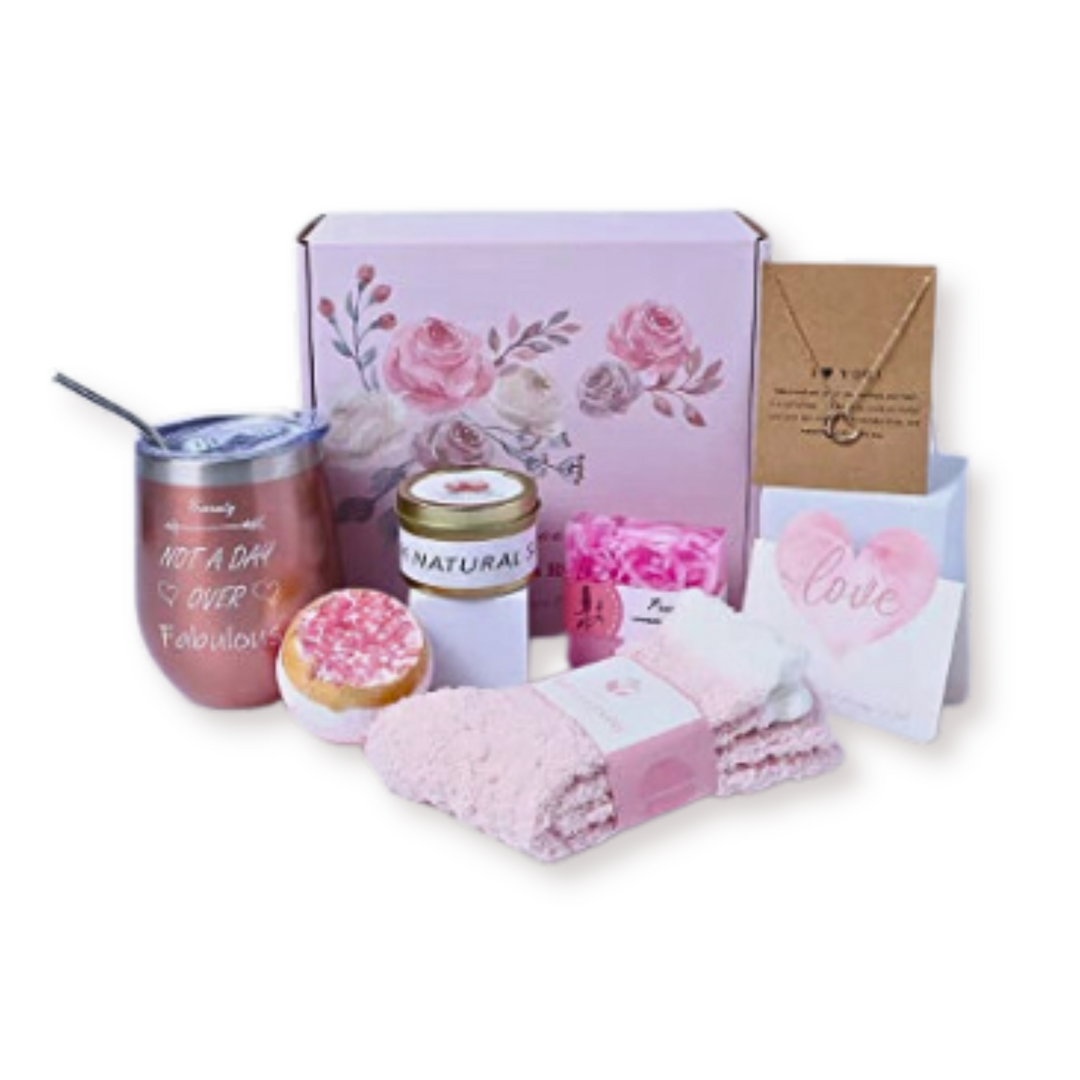Introducing our Breast Cancer Care Gift Set Package—a thoughtful and indulgent self-care experience designed for your loved ones or yourself. This carefully curated package is a gesture of love, providing everything needed to pamper and unwind.