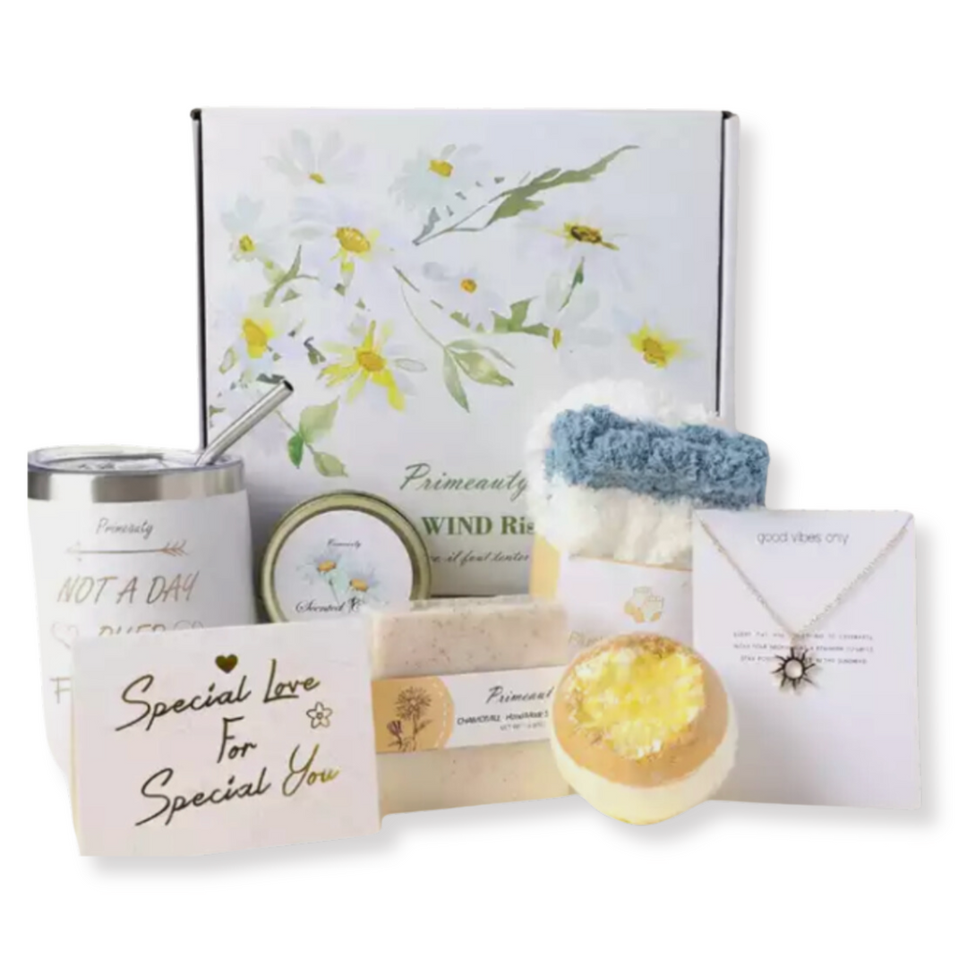 Introducing our Colon Cancer Care Gift Set Package - a luxurious spa experience right at home! Crafted with natural ingredients, our spa gifts soothe, hydrate, and revitalize the skin and spirit. Perfect for anyone you care about, especially those facing cancer or other life-changing illnesses.