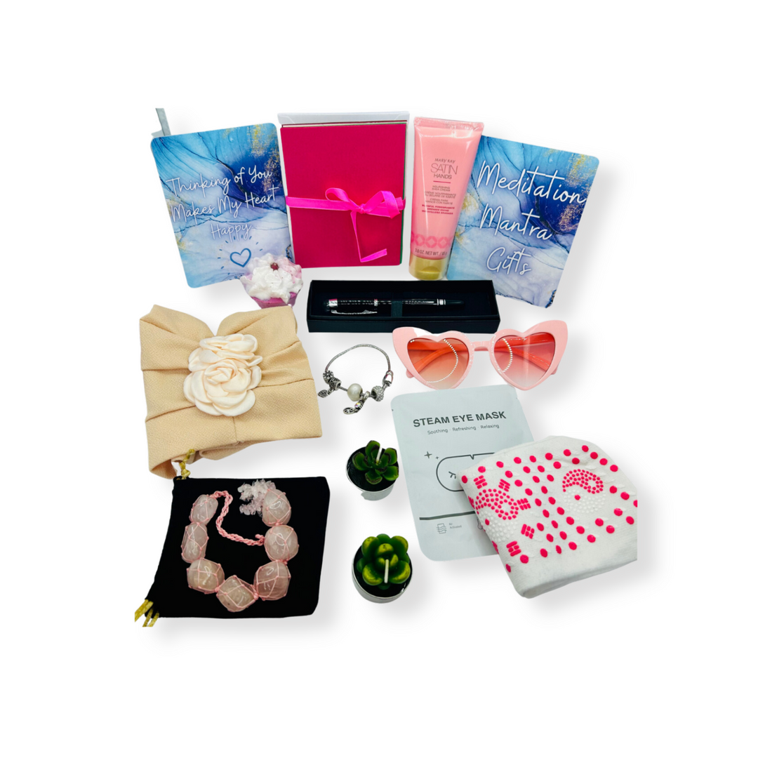 Get Well Soon Recovery Care Package For Her - 14pc Set Gift Box